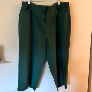 Capri length work pants